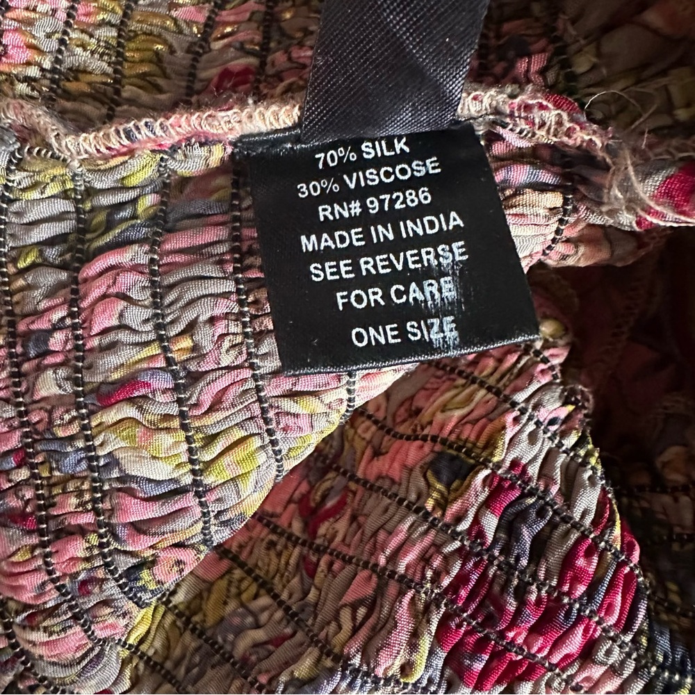 Smocked Halter Maxi Dress in Pink Paisley - Picture 5 of 5